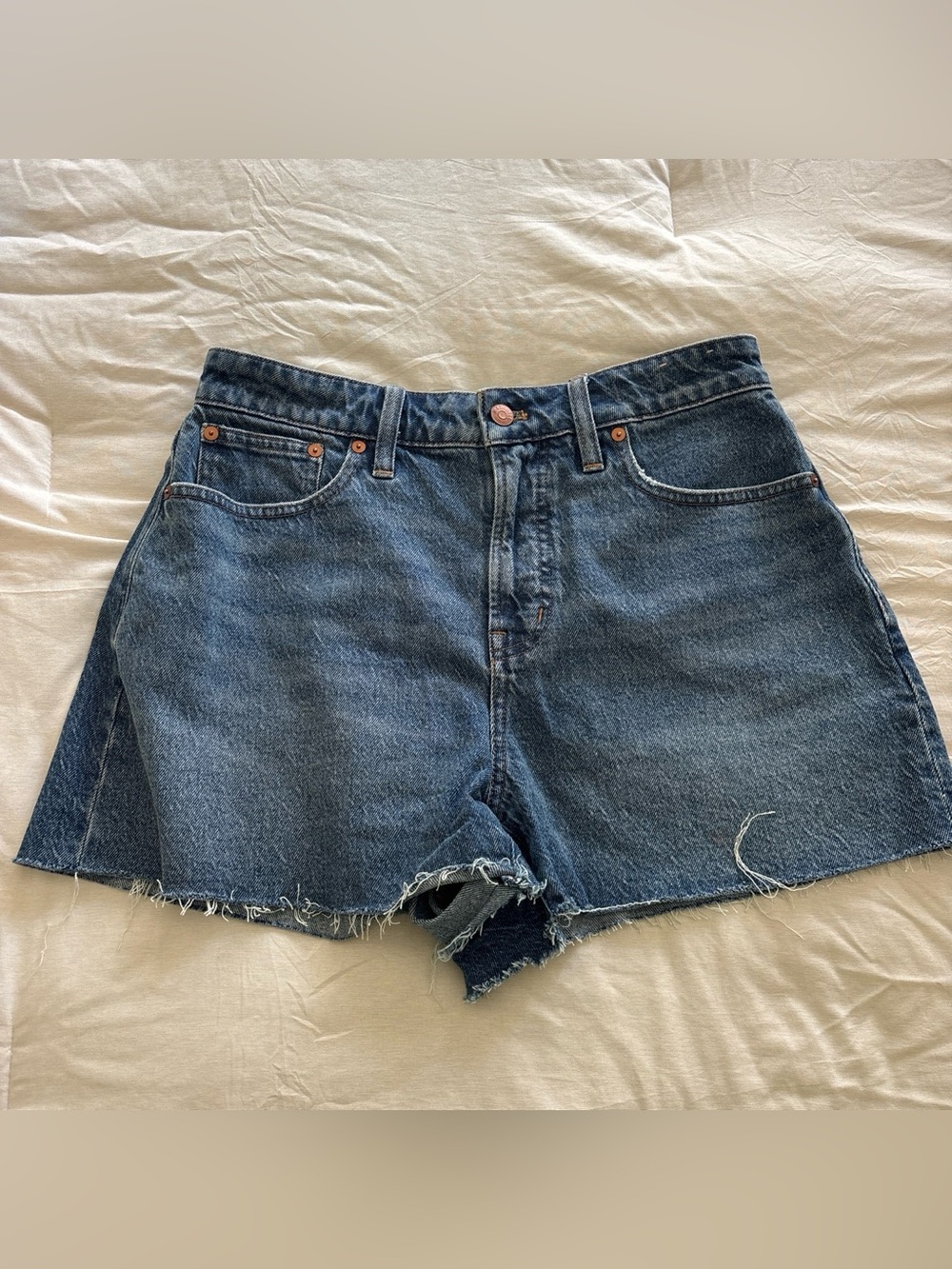 Madewell The Curvy Perfect Jean Shorts 29”